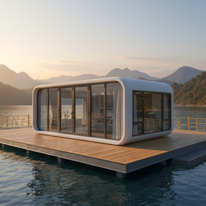 Casa Container Moderna in Legno e Acciaio per Hotel, Uffici, Edifici Commerciali e Uso Esterno in Fattoria - Product Image 2