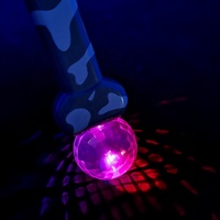 Espada de Juguete de Plástico LED Neon-Glo con Sonido para Niños, Regalo con Luces Intermitentes, Sin Batería
