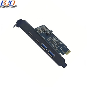 Nhà máy mới 4 cổng 5Gbps USB 3.2 kép Type-A + 2 Type-C kết nối để PCI-E 1x PCIe X1 Adapter mở rộng riser thẻ - Product Image 5