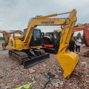 Mini-excavatrice Komatsu Pc70-8 de premier rang, 7 tonnes, Komatsu Pc 70 Pc70 70-8 d'occasion, micro-pelle d'occasion, Komatsu Pc70 d'occasion - Product Image 4