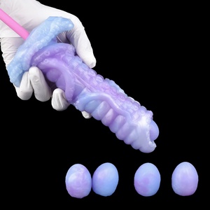 YOCY Silicone Ovipositor <b>Dildo</b> Egg Laying Sex Toys Vagina Anal Egg Ovipositor <b>Dildo</b> Anal Plug Sex Toys for Women and Gay - Product Image 1