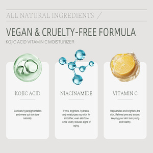 Crema per la Cura della Pelle Bestseller con Vitamina <span class=keywords><strong>C</strong></span> Naturale, Acido Kojico e Niacinamide, Schiarente, Idratante, Riparatrice e Anti-Età 57g - Product Image 3