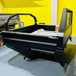Plataforma Estándar para Camioneta de Cabina <span class=keywords><strong>Extra</strong></span> para Hilux, Ranger, Dmax, Bt50 con Estribos Laterales Reforzados y Puerta Trasera Reforzada - Product Image 2