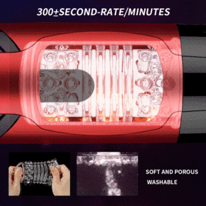 Boîte personnalisée gratuite - Gobelet de masturbation Blowjob Rotation télescopique automatique Chauffage Silicone Vagin Vraie chatte <span class=keywords><strong>Masturbateur</strong></span> pour adultes - Product Image 6