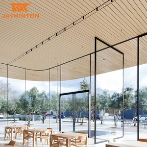 Tùy Chỉnh Kim Loại Nhôm Trần Dải Tấm Cho Thiết Kế Nội Thất Chống Cháy Căng Mùa Thu Thiết Kế Trần Cho Phòng Tập Thể Dục Ngoài Trời - Product Image 3