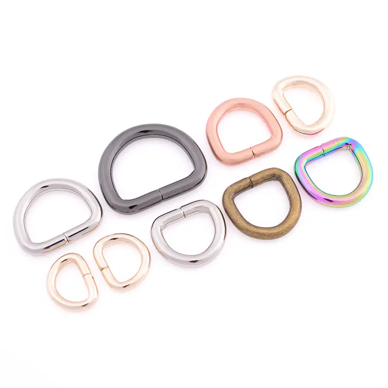 Groothandel Hoge Kwaliteit Metalen D Ring O Ring Verstelbare Center Bar Buckle Slide Tri-Glide Metalen Gesp Voor Riem