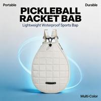 Housse de raquette de pickleball sans bords, durable, portable, imperméable, légère et écologique pour enfants et sportifs
