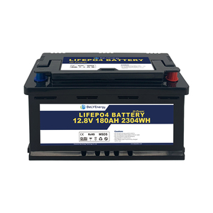 Bely Energy 2024 New Technology <strong>12V</strong> 180AH Lithium Ion <strong>Batteries</strong> for EV Solar Energy System Marine - Product Image 2