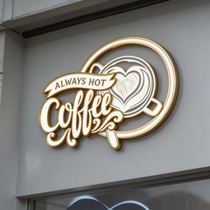 Letreros para Exteriores Personalizados, Letreros Comerciales, Letreros para Interiores, Letreros con Letras 3D, Letras para Tiendas de Café - Product Image 3