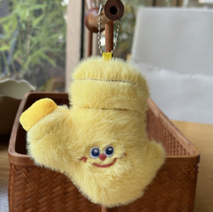 Llavero de peluche creativo con expresiones divertidas de vegetales (cebolla, jengibre, ajo) y frutas, muñeco de máquina de garras, China Mix Match - Product Image 6