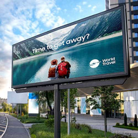 Layar Iklan Digital Luar Ruangan Harga Terbaik, Papan Tanda LED, Billboard P6 P8 P10, Layar Warna Penuh Refresh Rate Tinggi