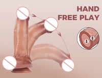 Jouets sexuels de haute qualité godes pour femmes Silicone liquide énormes vibrateurs gode masculin réaliste