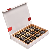 Boîtes en carton vides de luxe de cadeau de Baklava Date pour emballer la coutume arabe saoudienne de boîte de dates d'emballage