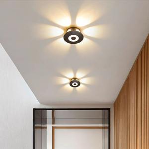 Lámpara de Pared Exterior LED Moderna, de Plástico ABS, Impermeable, para Jardín, Decoración de Edificios, Pasillos, Lámpara de Techo - Product Image 4