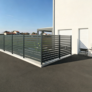 Valla de Seguridad de Aluminio Personalizada de Fábrica Directa con Acabado con Recubrimiento en Polvo, Estilo Australiano, Instalación DIY para Hogar y Jardín - Product Image 5
