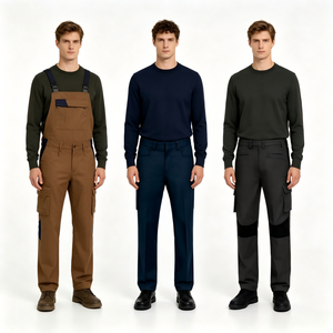 Pantalon pour homme personnalisable, coupe confortable, OEM, pantalon de randonnée pour homme, léger, en nylon extensible, pantalon de travail cargo pour homme avec poches - Product Image 3