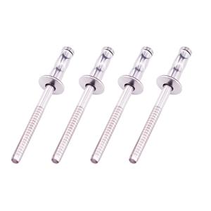 Cabeza de cúpula Extremo abierto Multi Grip Ciego Pop Remaches Doble Multi-GRIP Pop <span class=keywords><strong>Avex</strong></span> Rivet A2 Acero inoxidable 304 Cabeza redonda ovalada - Product Image 3