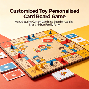 Jouet personnalisé fabrication de jeu de cartes personnalisé plateau de jeu personnalisé pour adultes enfants fête de famille - Product Image 2