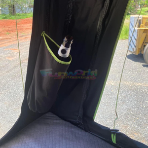 Tente de toit de voiture en aluminium à coque rigide pour 5 personnes, tente de camping pour pick-up, tente de toit avec tissu en toile pour l'extérieur - Product Image 5