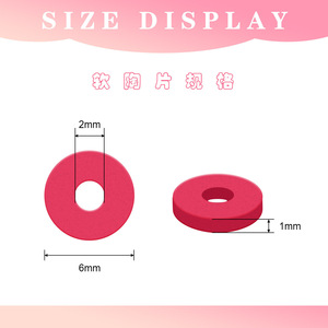 Nouvel Arrivage Direct Usine Transfrontalier : Tranches de Pâte Polymère 6mm, Pièces Libres, Perles Artisanales, Logo Totem, Colorées, DIY - Product Image 3