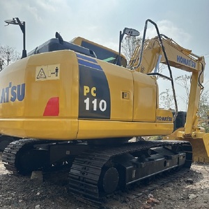 Cheap Price 10-Ton Komatsu PC110 Mechanical Shovel Original Second-Hand Excavator 2023 <b>Model</b> Good Condition <b>Engine</b> Motor Pump - Product Image 1