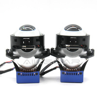 Nuevos Faros Delanteros Dobles LED de 3 Pulgadas para Turismo, Ajuste Universal, 12V 62W 3000 Lúmenes 5800-6500K, Reequipamiento/Actualización para BMW F30 Audi A6