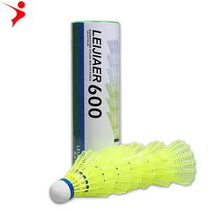 LEIJIAER mavis 600 naylon raketle badminton açık spor Badminton aksesuarları dayanıklı poligon badminton raketle