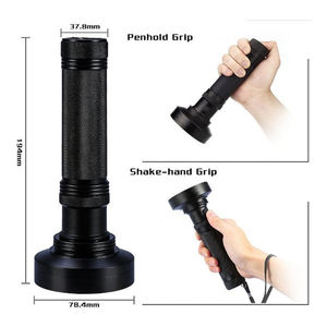 Logo OEM personalizzato <span class=keywords><strong>100led</strong></span> <span class=keywords><strong>UV</strong></span> 395nm luce <span class=keywords><strong>100LED</strong></span> LW torcia a raggi ultravioletti torcia torcia rilevatore di sicurezza della lampada (6xAA) - Product Image 2