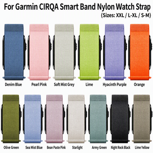 สายรัดไนลอน Upro ขนาด 420 มม. สำหรับสายรัดข้อมือ Garmin Cirqa และสายนาฬิกาขนาด 280 มม. สายรัดข้อมือแบบสปอร์ตทอจากไนลอนระบายอากาศได้ - Product Image 3
