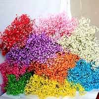 Fleurs séchées naturelles, gypsophile fraîche, bouquets de fleurs séchées, souffle de bébé, cadeau pour la décoration de mariage, décoration de la maison