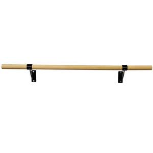 Barra <span class=keywords><strong>de</strong></span> Ballet Tradicional <span class=keywords><strong>de</strong></span> Madera Maciza para Montar en la Pared, para Entrenamiento en Clubes <span class=keywords><strong>de</strong></span> Danza - Product Image 2
