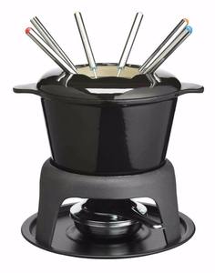 Chauffe-plats en <span class=keywords><strong>fonte</strong></span>, mini service à <span class=keywords><strong>fondue</strong></span> au <span class=keywords><strong>fromage</strong></span> marmite à alcool - Product Image 5