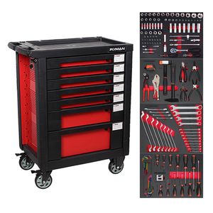 Ensemble de boîtes de rangement FIXMAN Heavy Duty à 7 tiroirs, série Garage, armoire à outils en métal pour mécanicien - Product Image 1