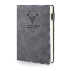 Libretas A5, Agenda y Diario de Negocios, Libreta de Cuero PU con Logotipo Personalizado, Diario de Registro de Reuniones para la Escuela - Product Image 1