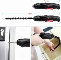 Mini tournevis électrique sans fil, ensemble de 47 embouts et douilles, batterie au lithium rechargeable par USB, pour l'assemblage de meubles à domicile
