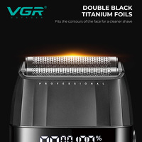 Tondeuse Électrique VGR640 Transfrontalière pour Hommes, Usage Professionnel en Salon, Double Fonction de Gravure, Batterie 2000-4000mAh