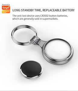 Système de suivi GPS sans fil Tuya Smartlife Mini anti-perte pour portefeuille, clés, animaux de compagnie, enfants, traceur, localisateur de clés - Product Image 5