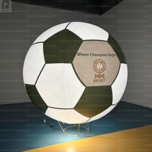Balón de Fútbol Inflable Gigante de 2m con Logotipo Personalizado, Iluminación LED RGB, para Publicidad en Eventos Deportivos - Product Image 6