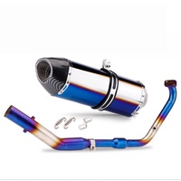 Nuevo Tubo de Escape de Acero Inoxidable para Motocicleta Yamaha R15 V3 y MT-15, Ajuste Universal, Embalaje en Caja, Reequipamiento/Actualización