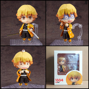 Action Figure Articolate <span class=keywords><strong>Demon</strong></span> <span class=keywords><strong>Slayer</strong></span> Serie Completa Q-Version KO da 10CM, Modellino da Collezione, Ornamento da Scrivania, Giocattolo Trendy in PVC per Ragazzi, Regalo Divertente - Product Image 3