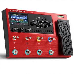 Pedal Procesador Multiefectos VALETON con Pedal de Expresión, Bucle de Efectos, Entrada/Salida MIDI, Modelado de Amplificador de <span class=keywords><strong>Guitarra</strong></span>/Bajo, Gabinetes IR (Incluye 10) - Product Image 1