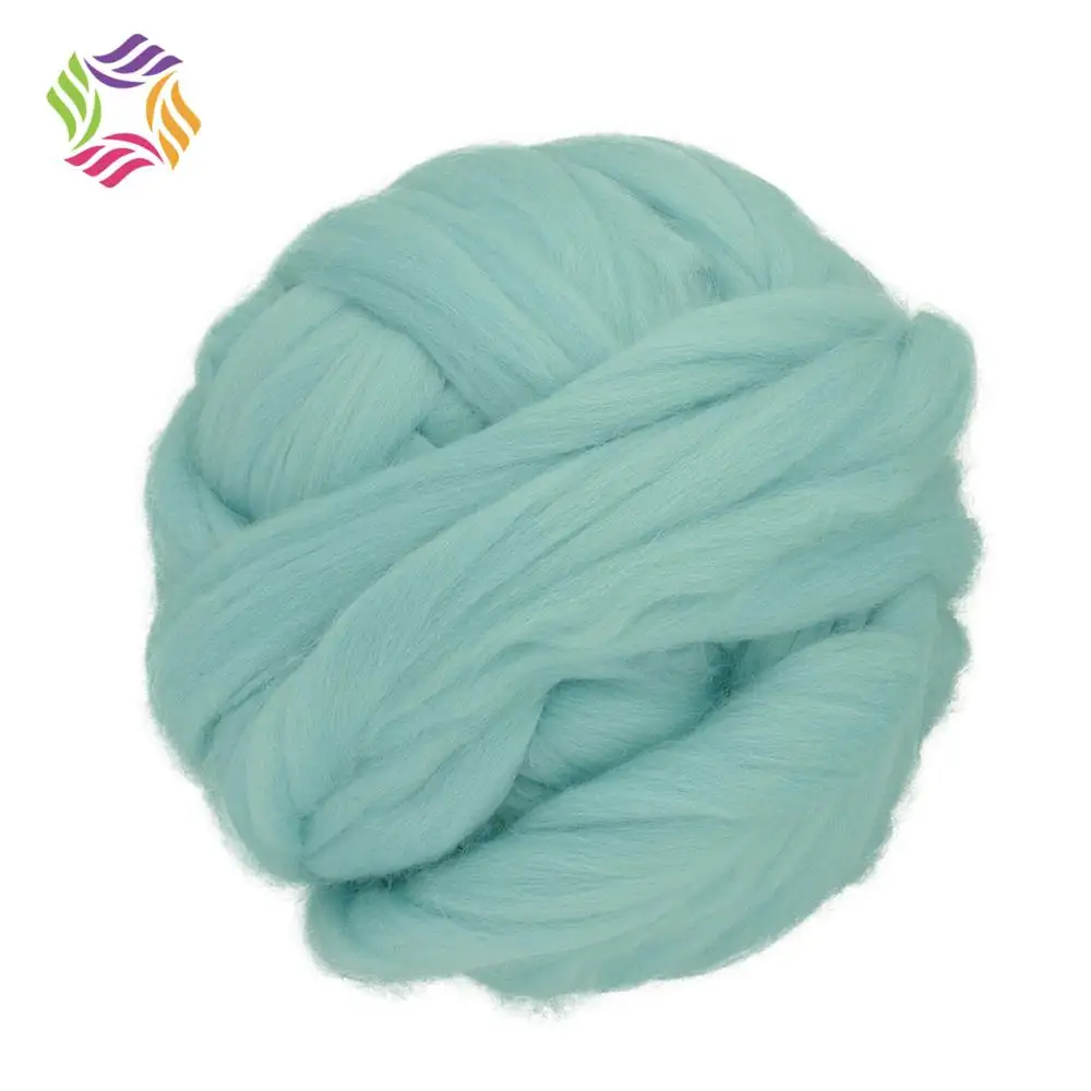 Hot sale Merino Wool chunky yarn merino 18-21micron wool carpet super Chunky yarn