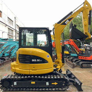 Mini-excavatrice Caterpillar d'occasion CAT303.5, équipement de construction de type chenille, moteur modèle 2022, origine Japon, excellent état - Product Image 1