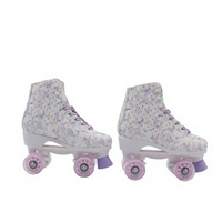 Échantillon disponible Patins à roulettes artistiques à quatre roues pour enfants, sport de plein air, freestyle, stables
