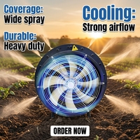 Accessoires de pulvérisateur agricole modifiés, pulvérisateur de verger monté sur véhicule, ventilateur de pulvérisation pour verger, ensemble de pulvérisation à haute pression avec buse et ventilateur