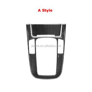 Molduras Interiores de Fibra de Carbono, Panel de Cambio de Marchas, Cubierta de Marco, Pegatinas para <span class=keywords><strong>Audi</strong></span> <span class=keywords><strong>A4</strong></span> A5 2009-2016 Q5 2010-2018 - Product Image 4