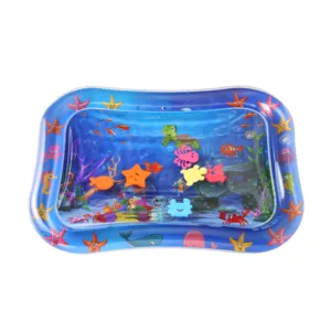 Water Mat For Babies Inflatable Learning Play Mat For Kids Inflatable Baby Tummy Time
