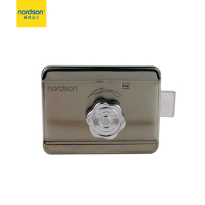 Mặc-Chống Brass Chốt Cửa Cơ Khí Điện Tử Kết Hợp Điện Rim Khóa Cho Cửa Sắt - Product Image 6