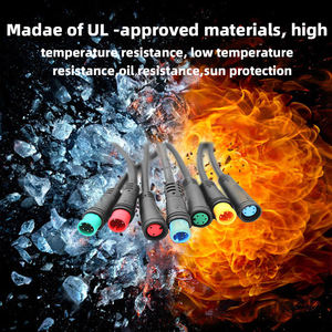 ขั้ว<span class=keywords><strong>ต่อ</strong></span>แบบรัสเซียมาตรฐาน Shenzhen Gjq Seatalk OD 5-7 มม. กันน้ำ 2 3 4 5 6 7 <span class=keywords><strong>8</strong></span> ขา พร้อมสาย - Product Image 2