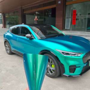 Yüksek kaliteli Aurora yeşil Chromis renk PPF TPU renk değişimi Ppf araba kendini tamir için 10 yıl garanti renk TPU PPF - Product Image 1